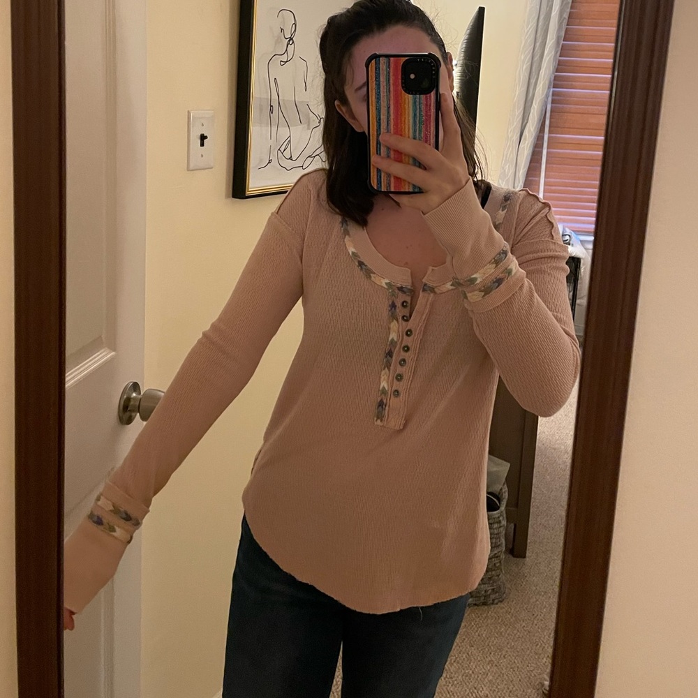 Free people Henley thermal
